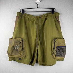 Atsuko - Army Green Dragonball Z Cargo Shorts